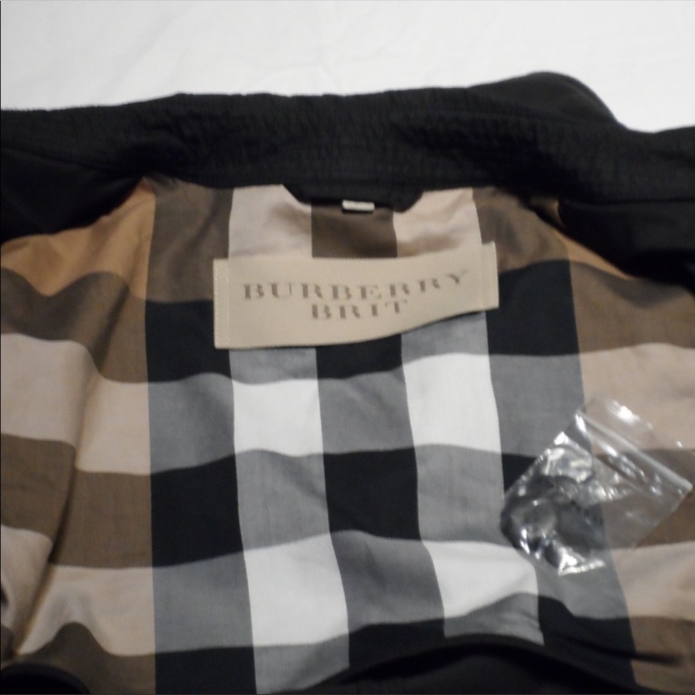 Burberry Men’s Black Trench Coat - Authentic